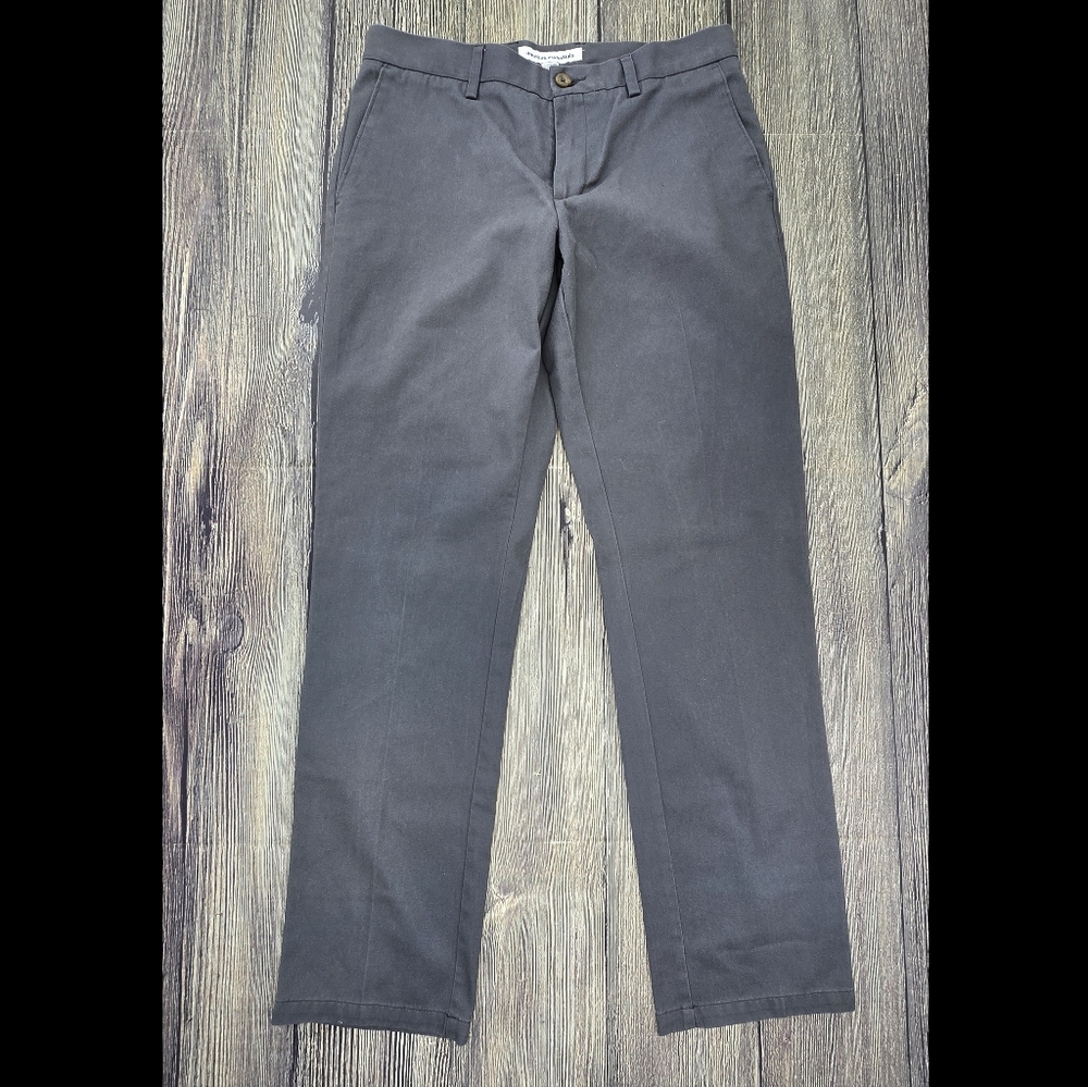Amazon Esentials Slim Chino Gray Pants